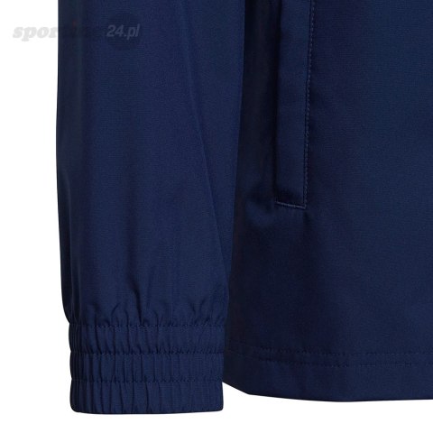 Kurtka dla dzieci adidas Entrada 22 All Weather granatowa H57511 Adidas teamwear Kurtka dla dzieci adidas Entrada 22 All Weather granatowa H57511 Adidas teamwear