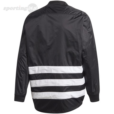 Kurtka męska adidas Rugby Wind Top czarno-biała GL1153 Adidas Kurtka męska adidas Rugby Wind Top czarno-biała GL1153 Adidas