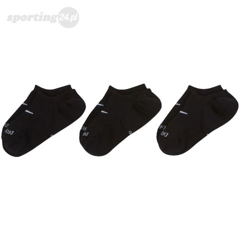 Skarpety Nike NK Everyday Plus Cush Footie czarne DH5463 904 Nike Skarpety Nike NK Everyday Plus Cush Footie czarne DH5463 904 Nike
