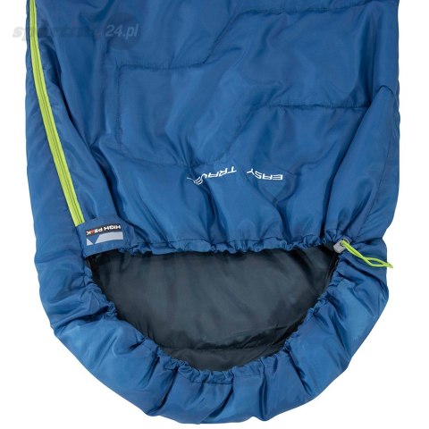 Śpiwór High Peak Easy Travel 220x80x50 cm niebiesko-granatowy 20090 High Peak Śpiwór High Peak Easy Travel 220x80x50 cm niebiesko-granatowy 20090 High Peak