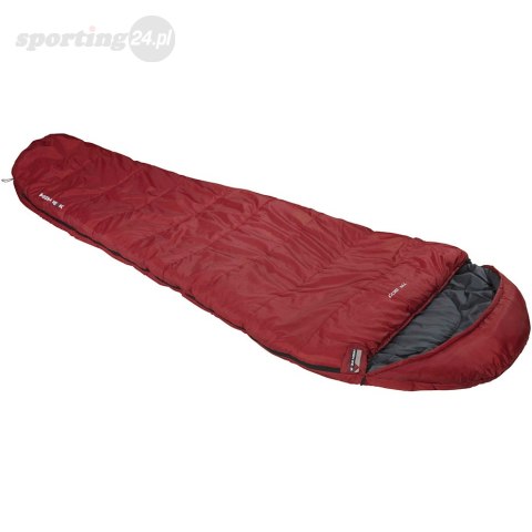 Śpiwór High Peak TR 300 230x85x55 cm bordowo-szary prawy 23061 High Peak Śpiwór High Peak TR 300 230x85x55 cm bordowo-szary prawy 23061 High Peak
