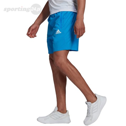 Spodenki męskie adidas Aeroready Designed 2 Move Woven Sport niebieskie HC6857 Adidas Spodenki męskie adidas Aeroready Designed 2 Move Woven Sport niebieskie HC6857 Adidas