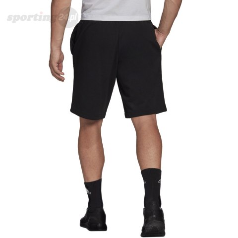 Spodenki męskie adidas Essentials Feelcomfy French Terry Shorts czarne HE1815 Adidas Spodenki męskie adidas Essentials Feelcomfy French Terry Shorts czarne HE1815 Adidas