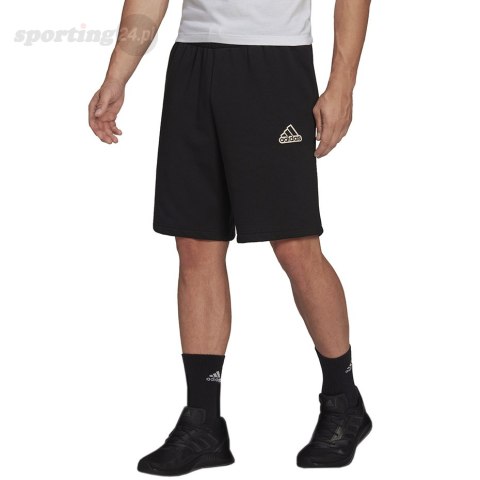 Spodenki męskie adidas Essentials Feelcomfy French Terry Shorts czarne HE1815 Adidas Spodenki męskie adidas Essentials Feelcomfy French Terry Shorts czarne HE1815 Adidas