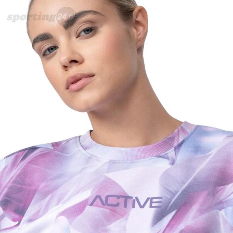 Bluza damska 4F multikolor allover H4L22 BLD023 91A 4F Bluza damska 4F multikolor allover H4L22 BLD023 91A 4F