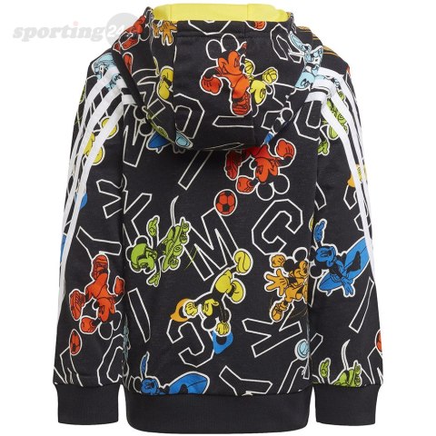 Bluza dla dzieci adidas Disney Mickey Mouse czarno-kolorowa HK4695 Adidas Bluza dla dzieci adidas Disney Mickey Mouse czarno-kolorowa HK4695 Adidas