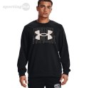 Bluza męska Under Armour UA Rival Terry Logo Crew czarna 1370391 001 Under Armour