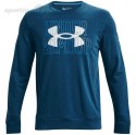 Bluza męska Under Armour UA Rival Terry Logo Crew niebieska 1370391 458 Under Armour