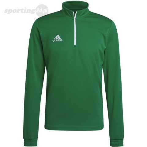 Bluza męska adidas Entrada 22 Training Top zielona HI2129 Adidas teamwear Bluza męska adidas Entrada 22 Training Top zielona HI2129 Adidas teamwear