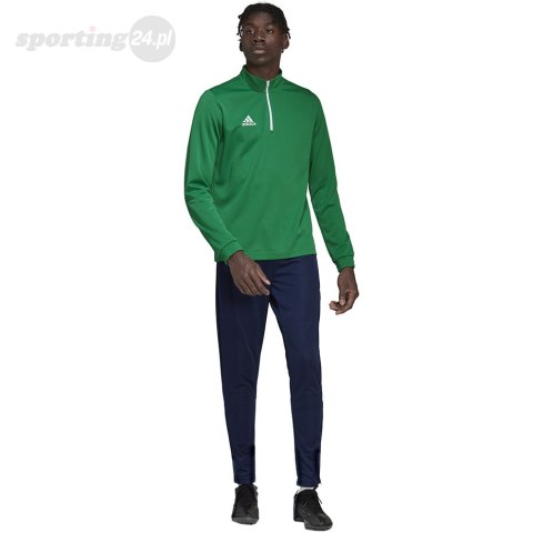 Bluza męska adidas Entrada 22 Training Top zielona HI2129 Adidas teamwear Bluza męska adidas Entrada 22 Training Top zielona HI2129 Adidas teamwear