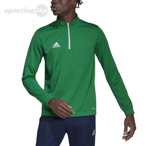 Bluza męska adidas Entrada 22 Training Top zielona HI2129 Adidas teamwear Bluza męska adidas Entrada 22 Training Top zielona HI2129 Adidas teamwear