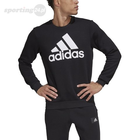 Bluza męska adidas Essentials Big Logo czarna GK9074 Adidas Bluza męska adidas Essentials Big Logo czarna GK9074 Adidas