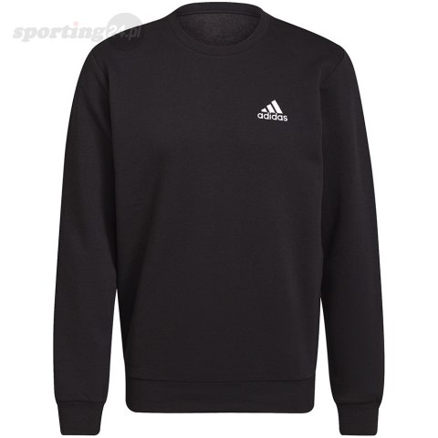 Bluza męska adidas Essentials Fleece Sweatshirt czarna GV5295 Adidas