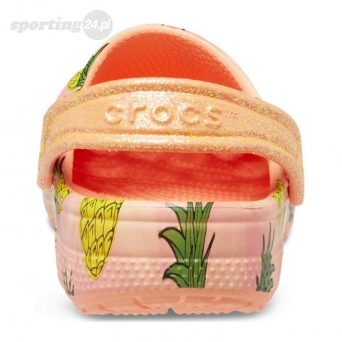 Chodaki dla dzieci Crocs Classic Party Kids pomarańczowe 207826 83E Crocs Chodaki dla dzieci Crocs Classic Party Kids pomarańczowe 207826 83E Crocs