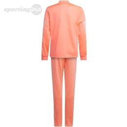 Dres dla dzieci adidas Aeroready 3-Stripes Polyester Track Suit brzoskwiniowy HD4414 Adidas