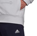 Dres męski adidas Logo Graphic Track Suit szaro-granatowy H61134 Adidas