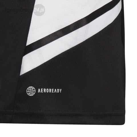 Koszulka dla dzieci adidas Condivo 22 Jersey czarno-biała HA6278 Adidas teamwear Koszulka dla dzieci adidas Condivo 22 Jersey czarno-biała HA6278 Adidas teamwear