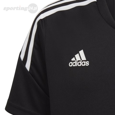 Koszulka dla dzieci adidas Condivo 22 Jersey czarno-biała HA6278 Adidas teamwear Koszulka dla dzieci adidas Condivo 22 Jersey czarno-biała HA6278 Adidas teamwear