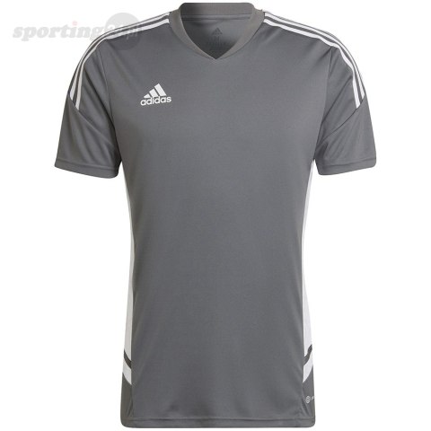Koszulka męska adidas Condivo 22 Jersey szara HD4726 Adidas teamwear Koszulka męska adidas Condivo 22 Jersey szara HD4726 Adidas teamwear