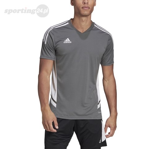Koszulka męska adidas Condivo 22 Jersey szara HD4726 Adidas teamwear Koszulka męska adidas Condivo 22 Jersey szara HD4726 Adidas teamwear