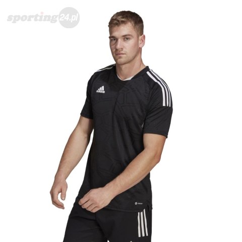 Koszulka męska adidas Condivo 22 Match Day Jersey czarna HA3514 Adidas teamwear Koszulka męska adidas Condivo 22 Match Day Jersey czarna HA3514 Adidas teamwear