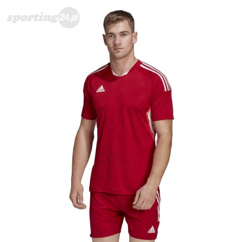 Koszulka męska adidas Condivo 22 Match Day Jersey czerwona HA3513 Adidas teamwear Koszulka męska adidas Condivo 22 Match Day Jersey czerwona HA3513 Adidas teamwear