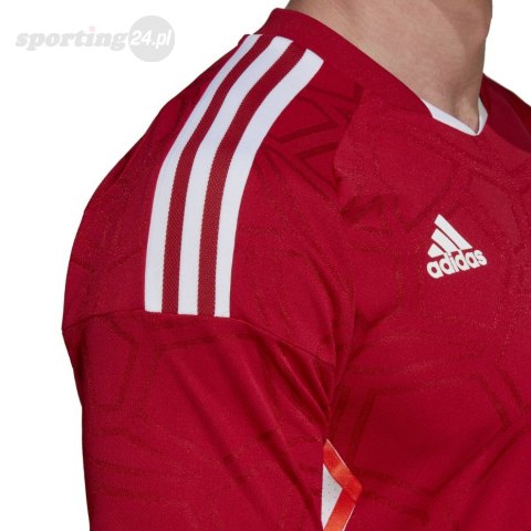 Koszulka męska adidas Condivo 22 Match Day Jersey czerwona HA3513 Adidas teamwear Koszulka męska adidas Condivo 22 Match Day Jersey czerwona HA3513 Adidas teamwear