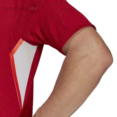 Koszulka męska adidas Condivo 22 Match Day Jersey czerwona HA3513 Adidas teamwear Koszulka męska adidas Condivo 22 Match Day Jersey czerwona HA3513 Adidas teamwear