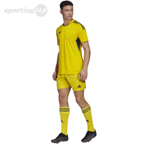 Koszulka męska adidas Condivo 22 Match Day Jersey żółta HA3518 Adidas teamwear Koszulka męska adidas Condivo 22 Match Day Jersey żółta HA3518 Adidas teamwear