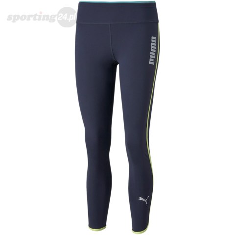 Legginsy damskie Puma Modern Sports High Waist 7/8 granatowe 847108 43 Puma Legginsy damskie Puma Modern Sports High Waist 7/8 granatowe 847108 43 Puma