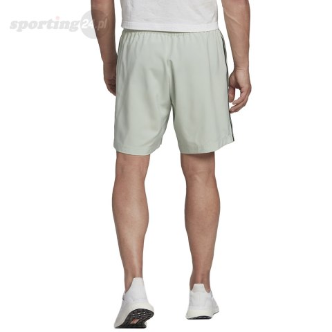 Spodenki męskie adidas AeroReady Essentials Chelsea 3-Stripes Shorts beżowe HL2257 Adidas Spodenki męskie adidas AeroReady Essentials Chelsea 3-Stripes Shorts beżowe HL2257 Adidas