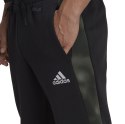 Spodnie męskie adidas Essentials Camo Print Fleece Pant czarne HL6929 Adidas