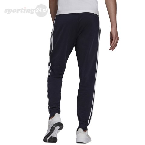 Spodnie męskie adidas Primegreen Essentials Warm-Up granatowe H46106 Adidas Spodnie męskie adidas Primegreen Essentials Warm-Up granatowe H46106 Adidas