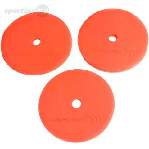 Zestaw znaczników pola Yakima Sport płaskie 10 szt. pomarańczowe 100580 Yakima Sport Zestaw znaczników pola Yakima Sport płaskie 10 szt. pomarańczowe 100580 Yakima Sport
