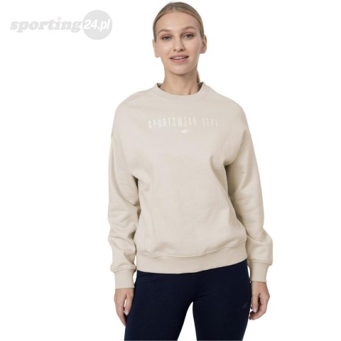 Bluza damska 4F złamana biel H4Z22 BLD033 11S 4F Bluza damska 4F złamana biel H4Z22 BLD033 11S 4F