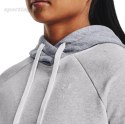 Bluza damska Under Armour Rival Fleece CB Hoodie szara 1373031 014 Under Armour