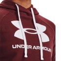 Bluza damska Under Armour Rival Fleece Logo Hoodie bordowa 1356318 690 Under Armour