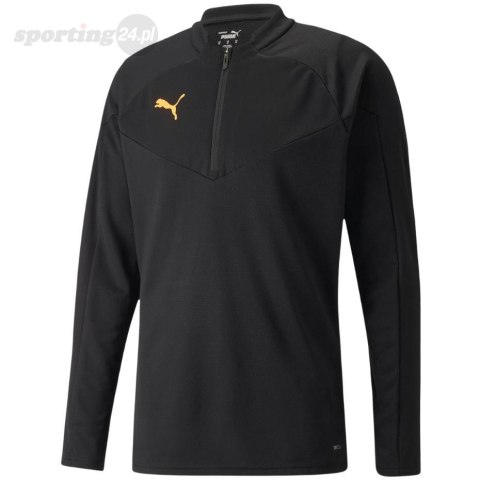Bluza męska Puma individualFINAL 1/4 Zip Training czarna 657950 45 Puma Bluza męska Puma individualFINAL 1/4 Zip Training czarna 657950 45 Puma