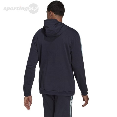 Bluza męska adidas Tiro Hoodie granatowa HC1302 Adidas Bluza męska adidas Tiro Hoodie granatowa HC1302 Adidas