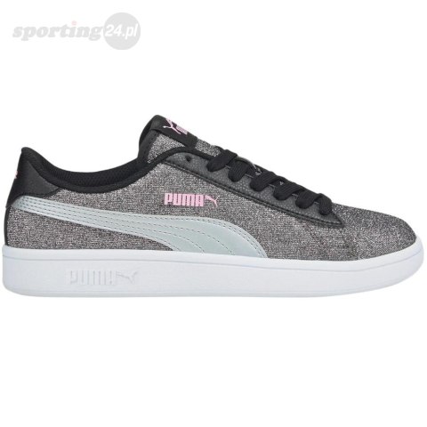 Buty dla dzieci Puma Smash v2 Glitz Glam srebrne 367377 26 Puma Buty dla dzieci Puma Smash v2 Glitz Glam srebrne 367377 26 Puma