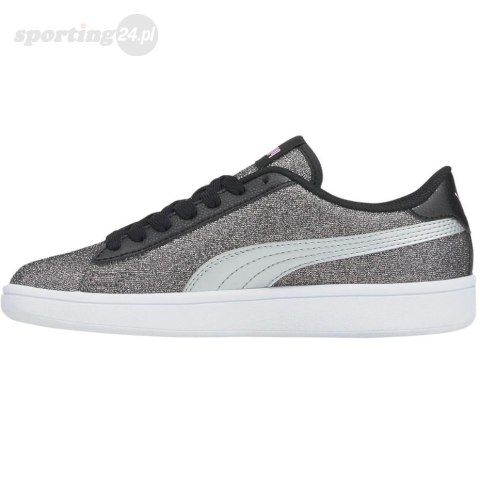 Buty dla dzieci Puma Smash v2 Glitz Glam srebrne 367377 26 Puma Buty dla dzieci Puma Smash v2 Glitz Glam srebrne 367377 26 Puma