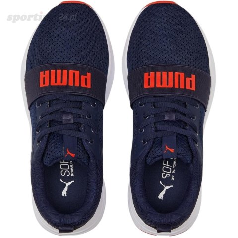 Buty dla dzieci Puma Wired Run Jr granatowe 374214 21 Puma Buty dla dzieci Puma Wired Run Jr granatowe 374214 21 Puma