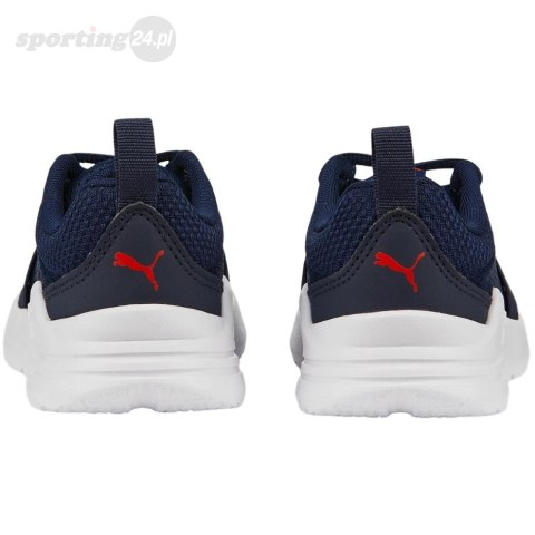 Buty dla dzieci Puma Wired Run PS granatowe 374216 21 Puma Buty dla dzieci Puma Wired Run PS granatowe 374216 21 Puma