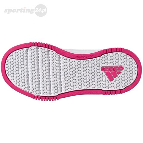 Buty dla dzieci adidas Tensaur Sport Training Lace biało-różowe GW6438 Adidas Buty dla dzieci adidas Tensaur Sport Training Lace biało-różowe GW6438 Adidas