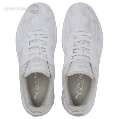 Buty męskie Puma Rebound Future Cage biało-szare 383856 02 Puma Buty męskie Puma Rebound Future Cage biało-szare 383856 02 Puma