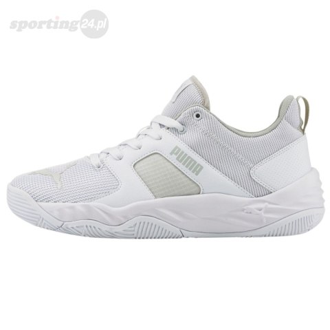 Buty męskie Puma Rebound Future Cage biało-szare 383856 02 Puma Buty męskie Puma Rebound Future Cage biało-szare 383856 02 Puma