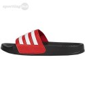 Klapki dla dzieci adidas Adilette Shower K czarno-czerwone FY8844 Adidas