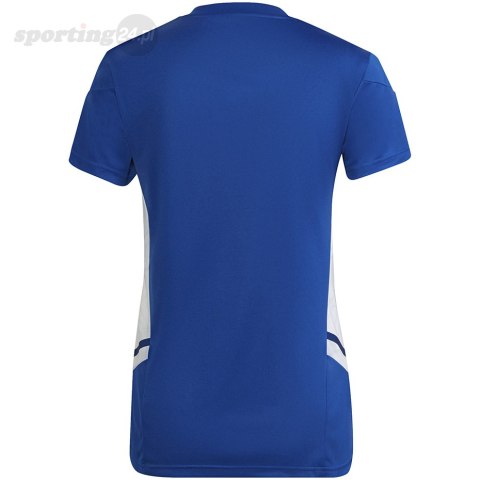 Koszulka damska adidas Condivo 22 Jersey niebieska HD4724 Adidas teamwear Koszulka damska adidas Condivo 22 Jersey niebieska HD4724 Adidas teamwear