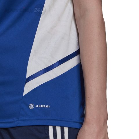 Koszulka damska adidas Condivo 22 Jersey niebieska HD4724 Adidas teamwear Koszulka damska adidas Condivo 22 Jersey niebieska HD4724 Adidas teamwear