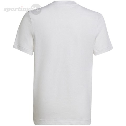 Koszulka dla dzieci adidas Entrada 22 Tee biała HC0447 Adidas teamwear Koszulka dla dzieci adidas Entrada 22 Tee biała HC0447 Adidas teamwear